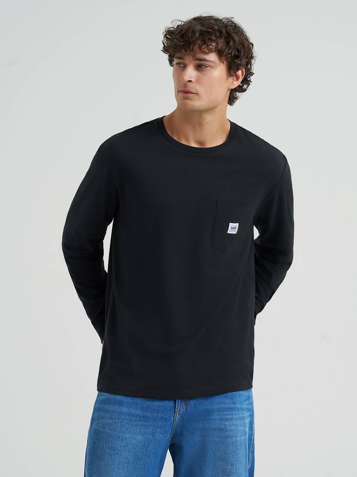 Men's Long Sleeve Workwear Pocket Tee - view 2
