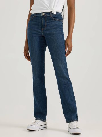 Women's Instantly Slims Relaxed Fit Straight Leg Jean