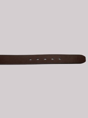 Women's Square Buckle Double Loop Belt
