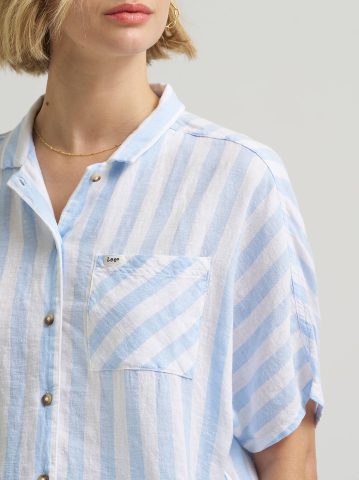 Women's Crop Resort Shirt