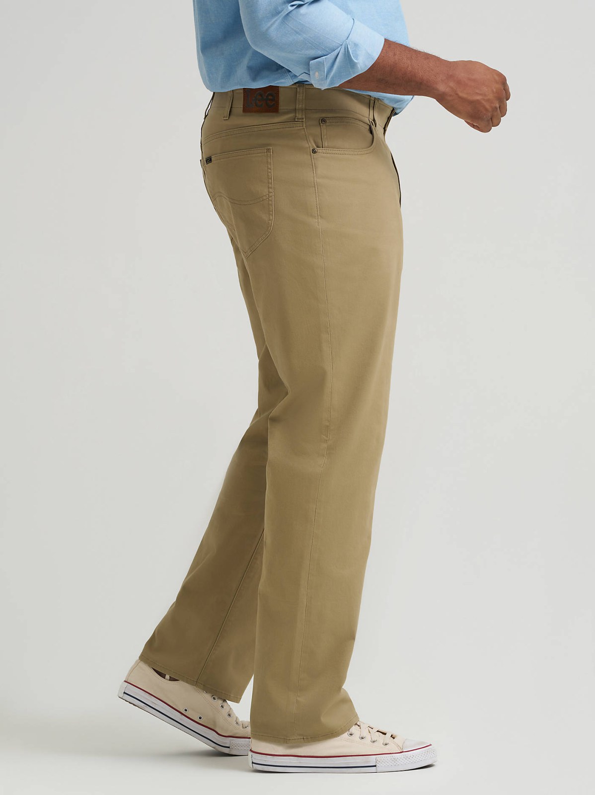 Men's Extreme Motion Relaxed Straight Twill Jean (Big & Tall) - view 4