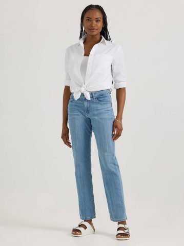 Women’s Stretch Relaxed Fit Straight Leg Jean