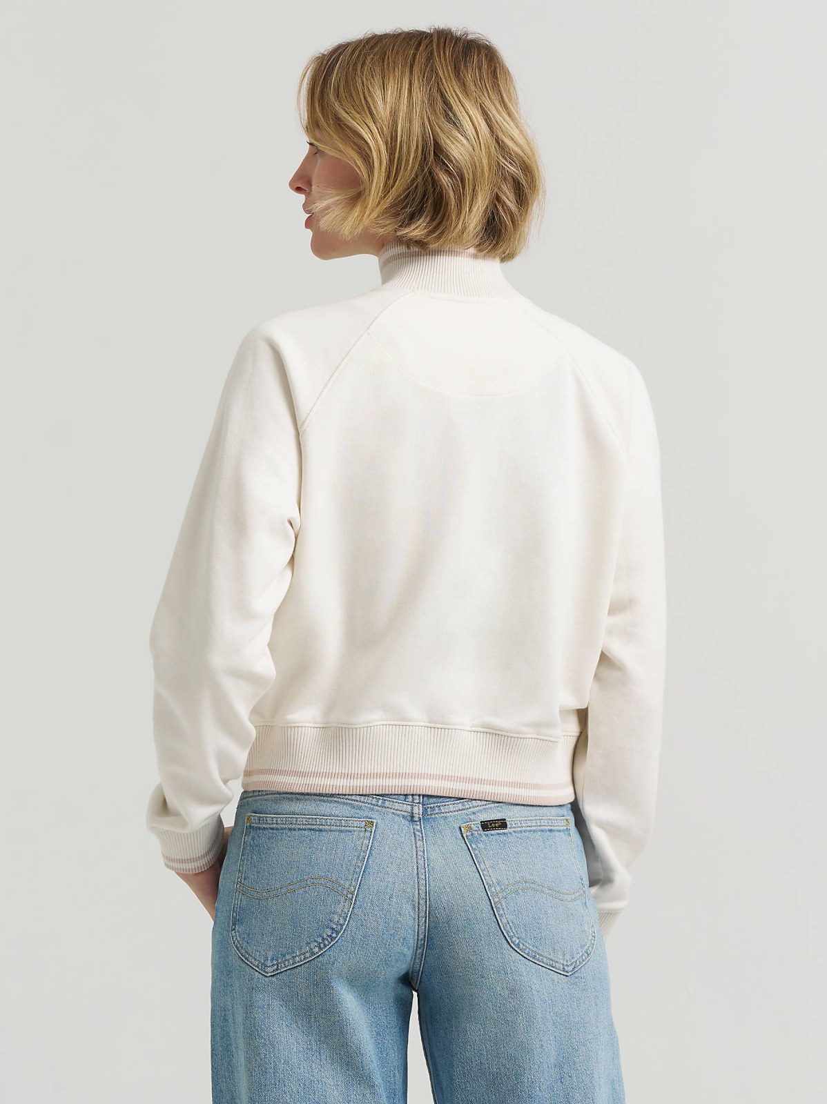 Women's Full Zip Logo Sweatshirt - view 4