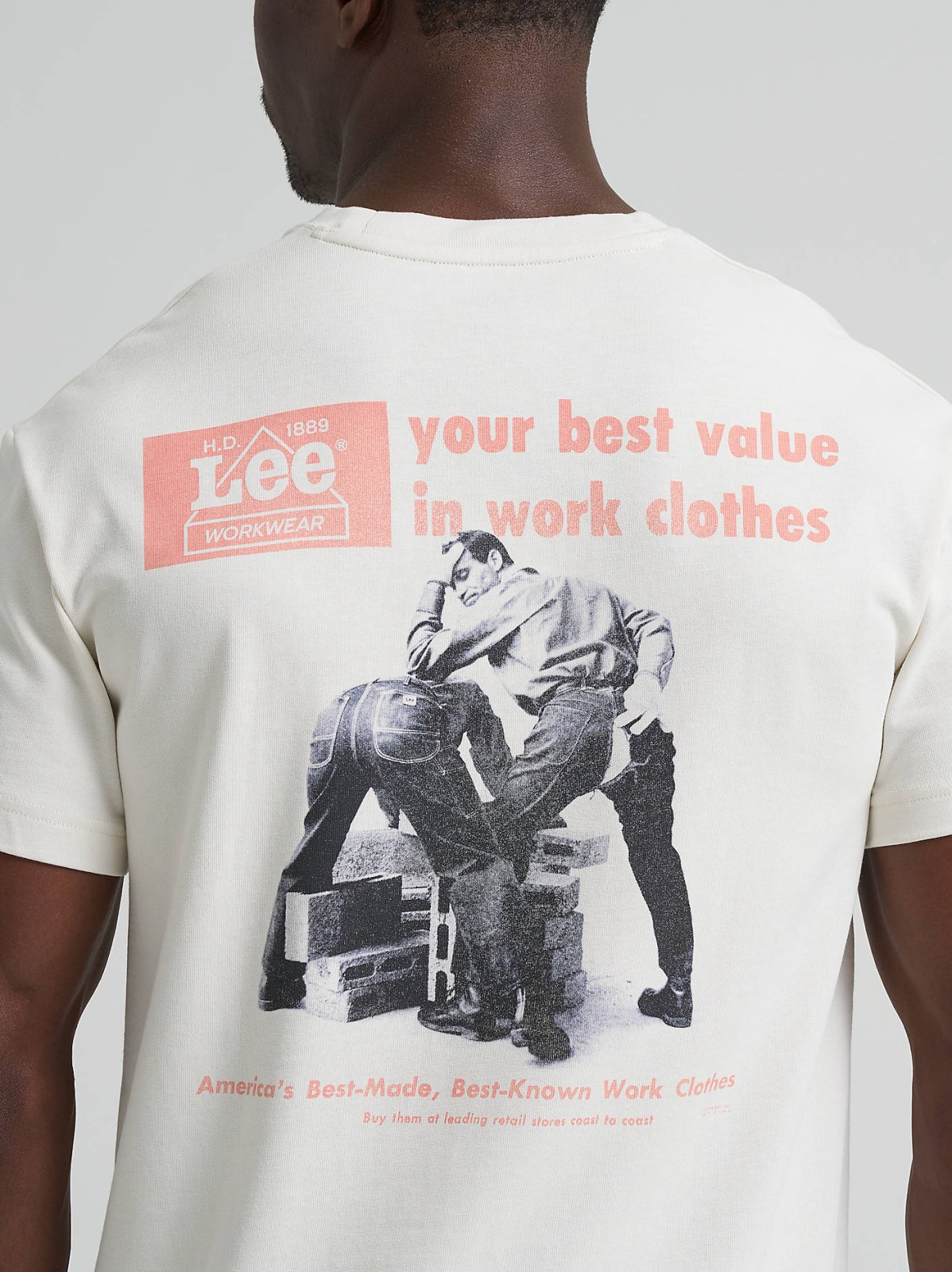 Men's Premium Best Value Work Clothes Graphic Tee - view 4