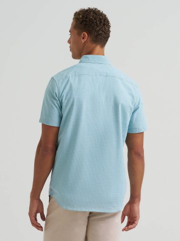 Men's One Pocket Plaid Button Down Shirt — alternate view