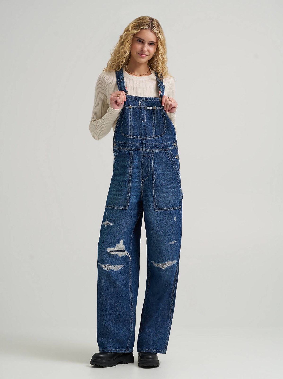 Women's Relaxed Straight Bib Overall