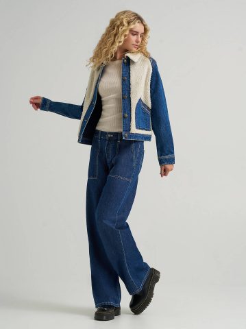 Women's Mixed Media Jacket