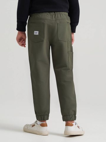 Boy's Brushed Back Tech Carpenter Jogger