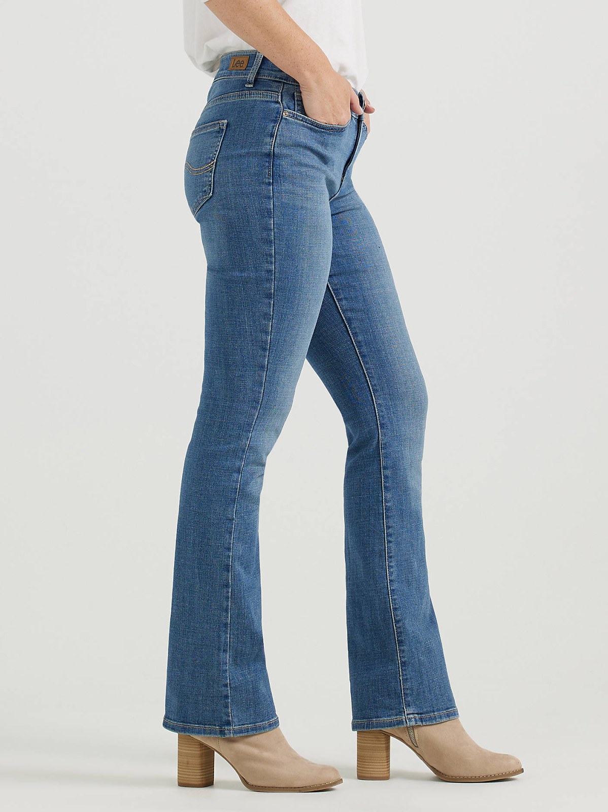 Women's Ultra Lux Comfort with Flex Motion Bootcut Jean - view 4