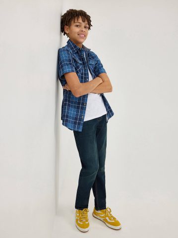 Boy's Slim Straight Stretch Jean