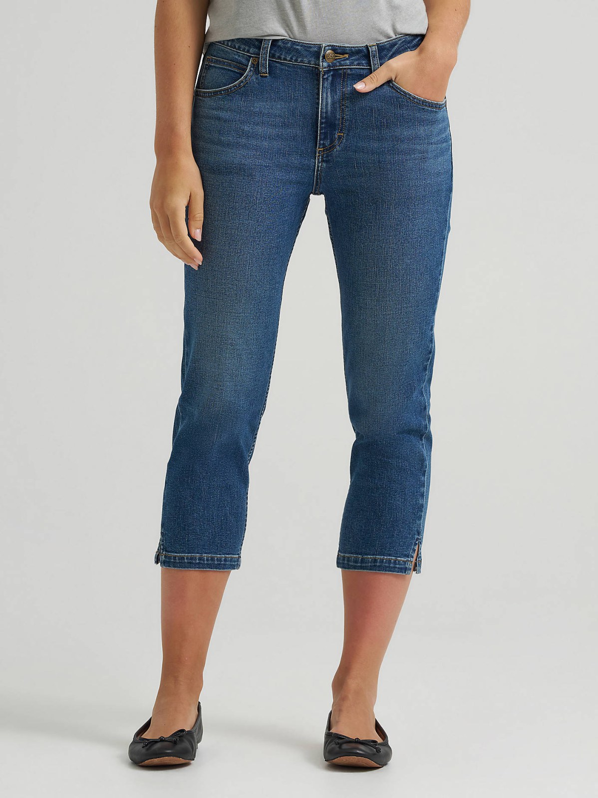Women's Legendary Straight Denim Capri - view 2