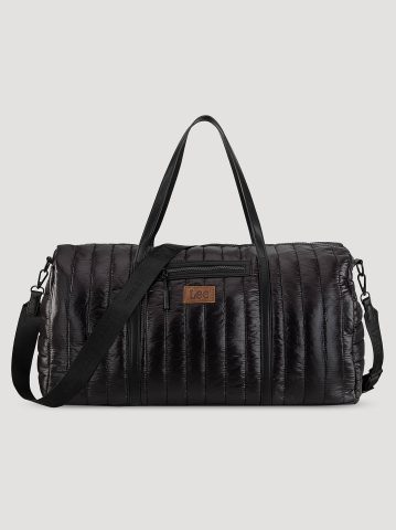 Women's Quilted Puffer Duffle Bag