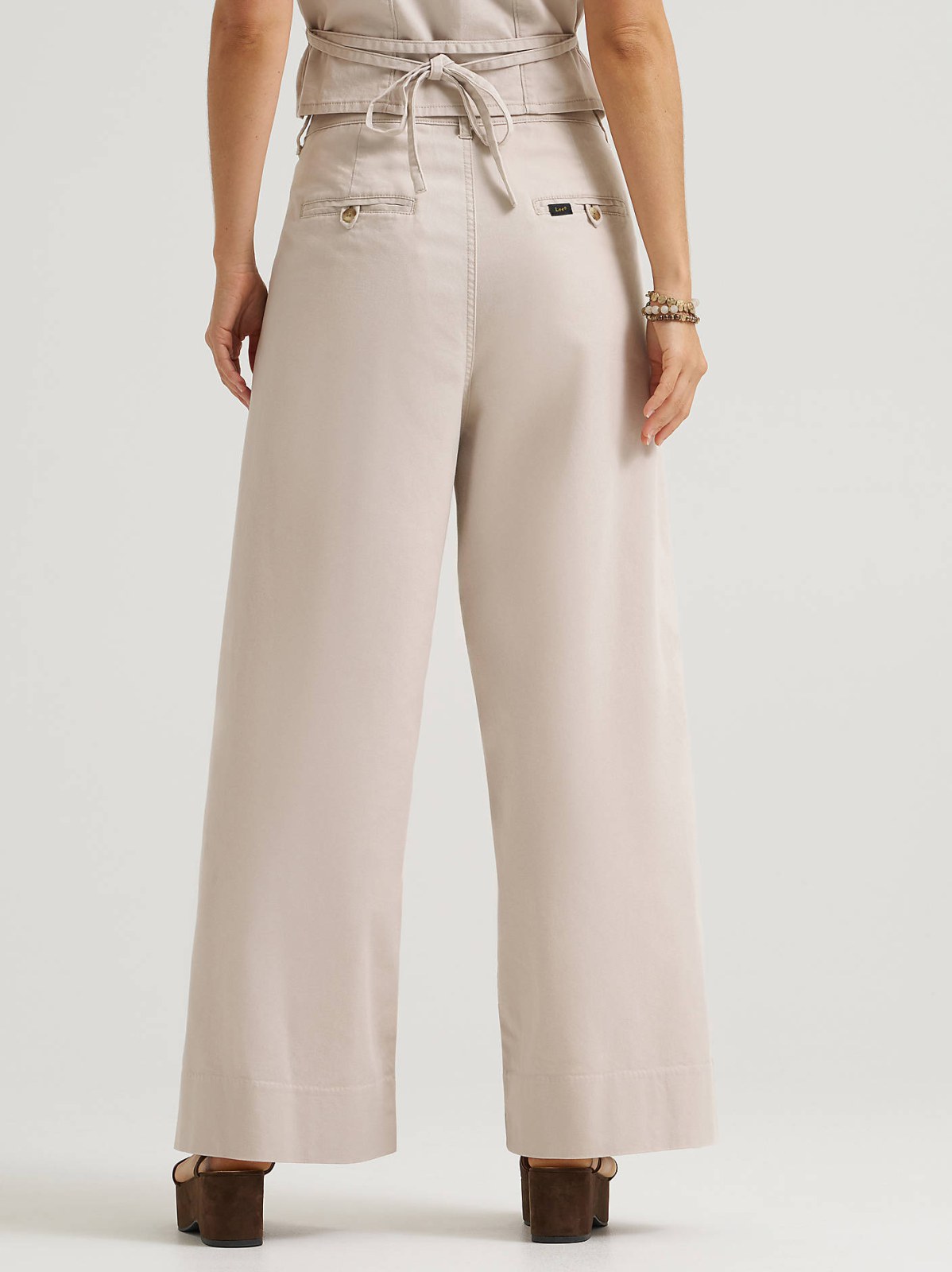 Women's Loose Pleated Trouser Pant - view 3