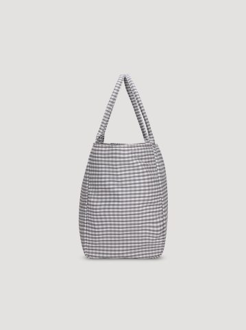 Women's Gingham Tote Bag