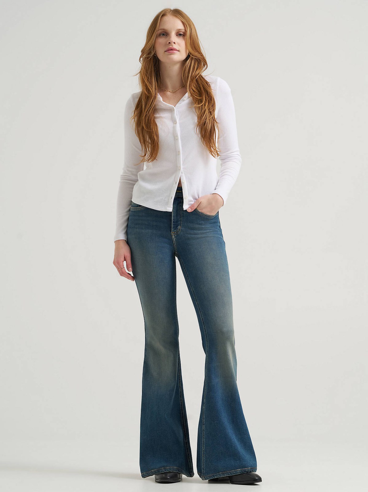 Women's High Rise Ever Fit® Flare Jean - view 4