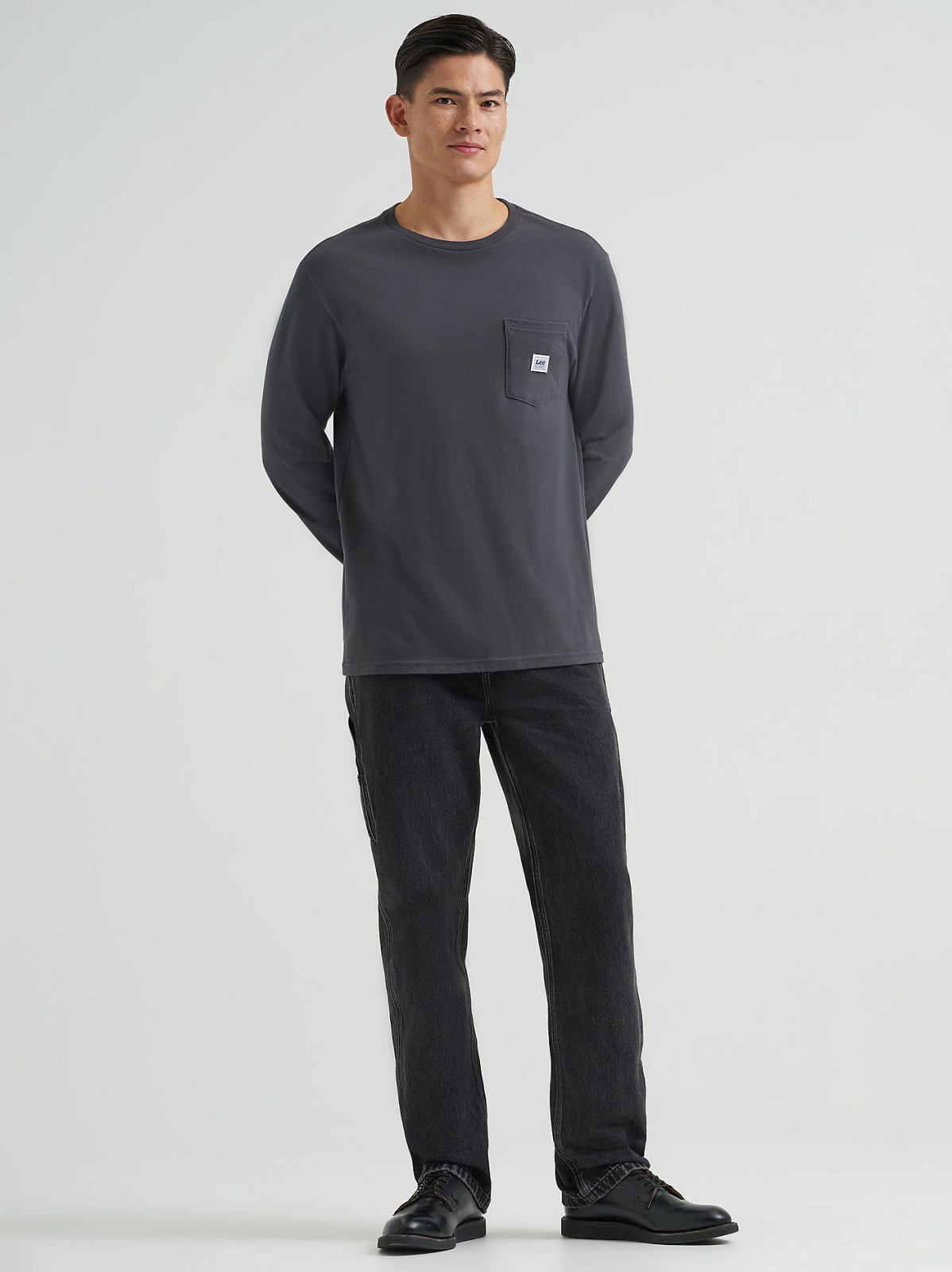 Men's Long Sleeve Workwear Pocket Tee - view 6