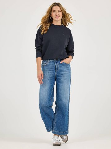 Women's Legendary Wide Leg Crop Jean — alternate view