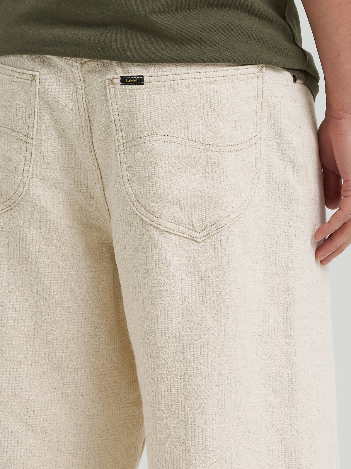 Men's Loose Jacquard Drawstring Jort - view 6