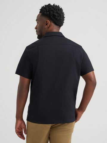 Men's Short Sleeve Relaxed Fit Button Down Workshirt