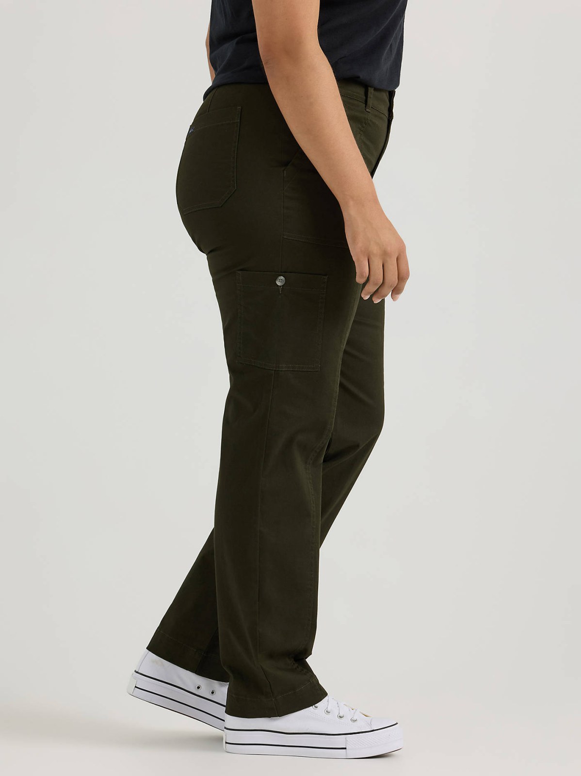 Women's Ultra Lux Comfort with Flex-to-Go Loose Utility Pant (Plus) - view 4