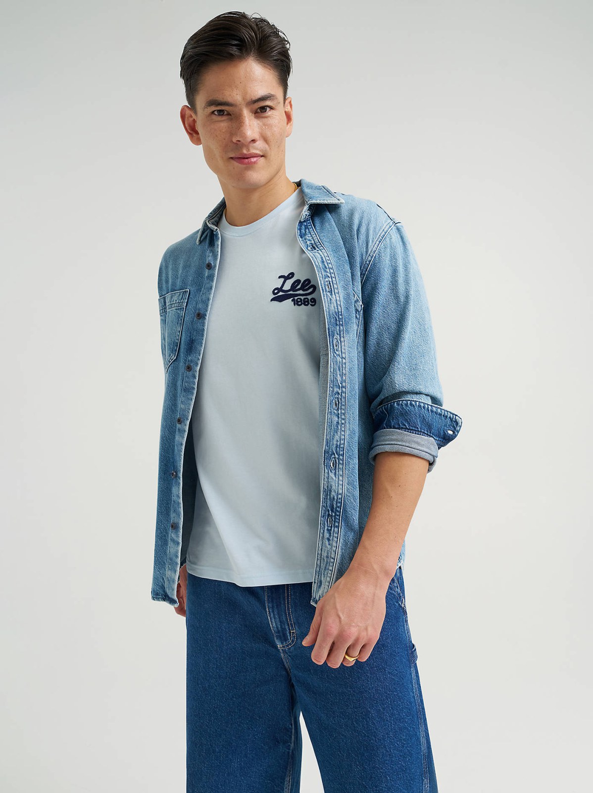 Men's Chainstitch Logo Tee - view 6