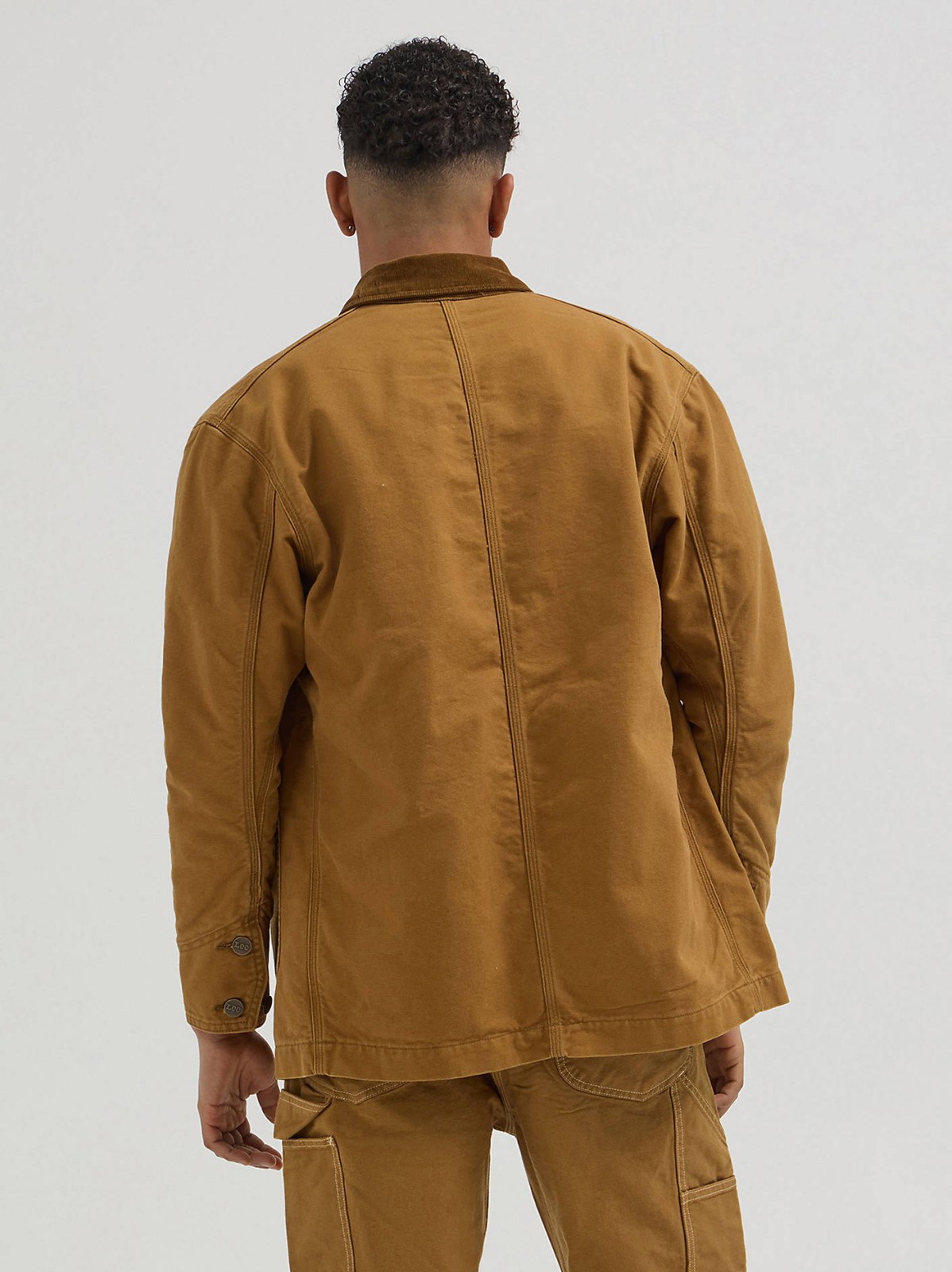 Men's Blanket Lined Workwear Chore Jacket - view 3