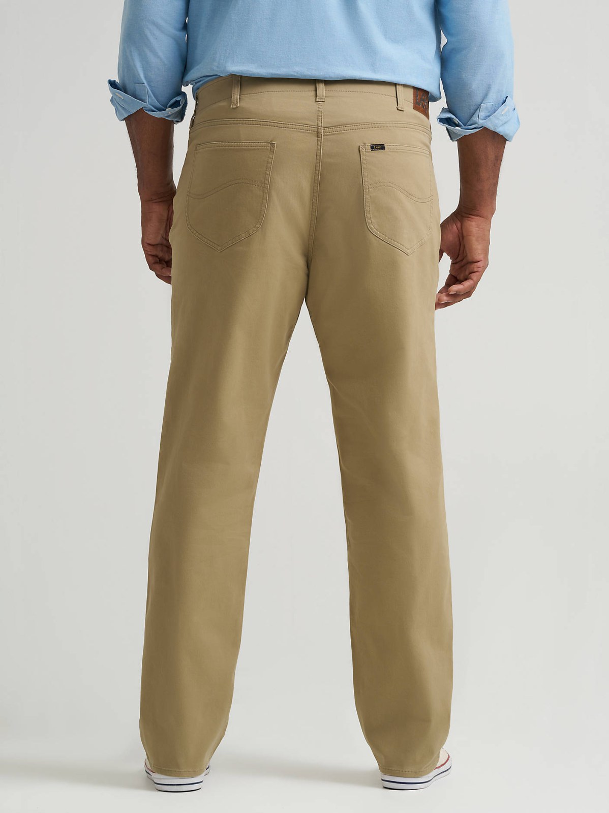 Men's Extreme Motion Relaxed Straight Twill Jean (Big & Tall) - view 3