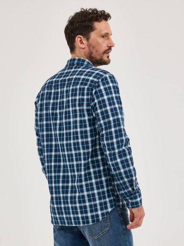 Men's Extreme Motion All Purpose Plaid Button Down Shirt — alternate view