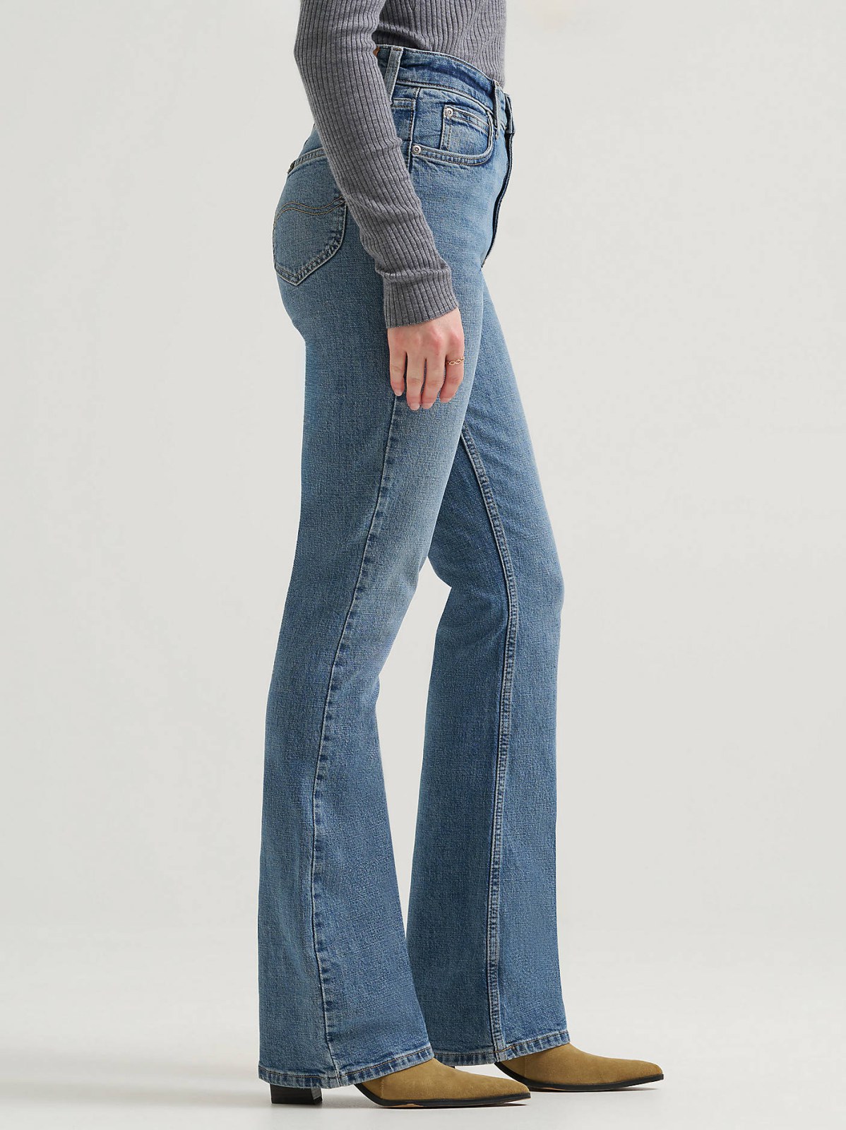 Women's High Rise Bootcut Jean - view 4