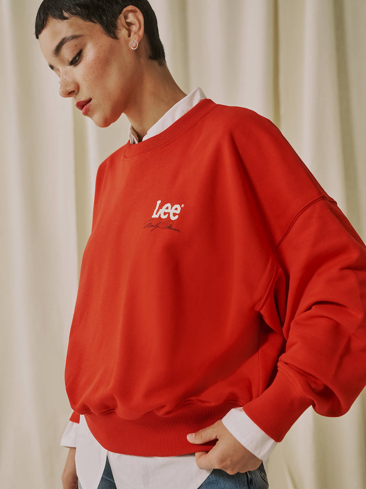Women's Lee® x Marilyn Monroe Crew Sweatshirt - view 2