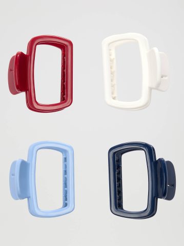 Women's Goody x Lee Frame Claw Clips, 4ct — alternate view