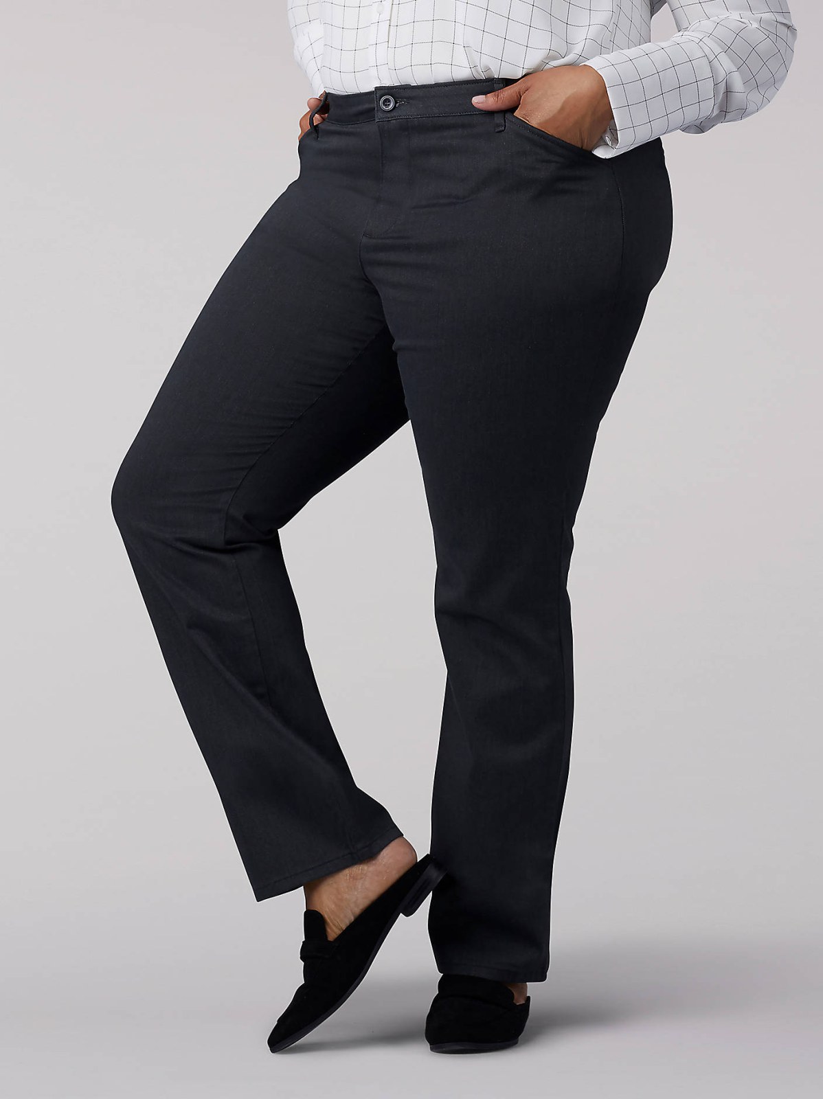 Women’s Relaxed Fit Straight Leg Pant All Day Pant (Plus)