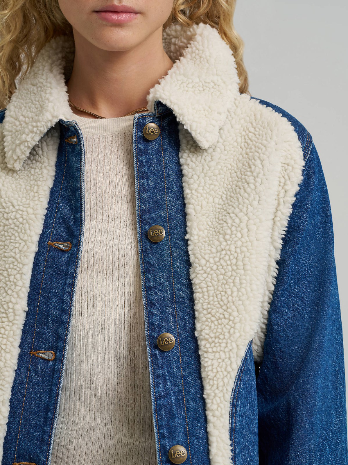 Women's Mixed Media Jacket - view 5