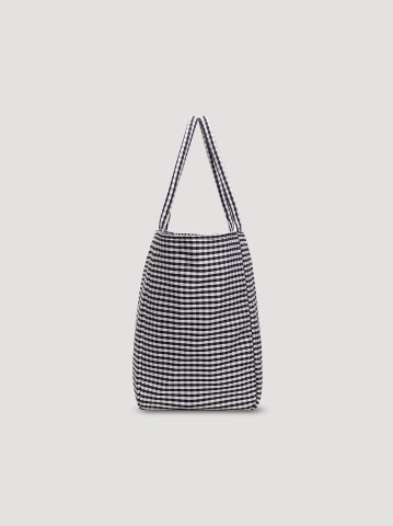 Women's Gingham Tote Bag