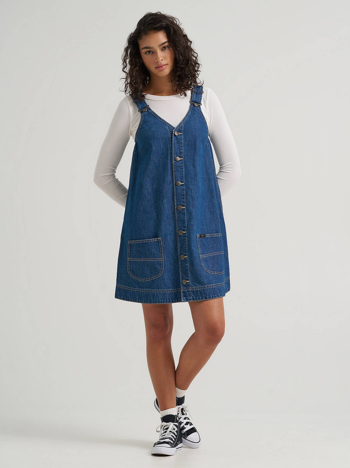 Women's Chore Overall Dress - view 2