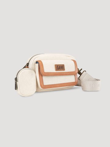 Women's Denim Canvas Belt Bag With Wallet