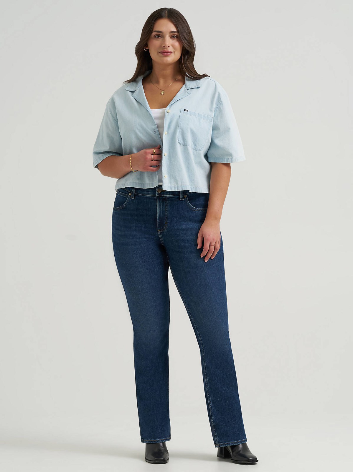 Women's Ultra Lux Comfort with Flex Motion Bootcut Jean - view 2
