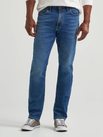 Men's Extreme Motion Single Layer Warming Regular Taper Jean