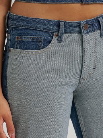 Women's Reversed Denim Bootcut Jean