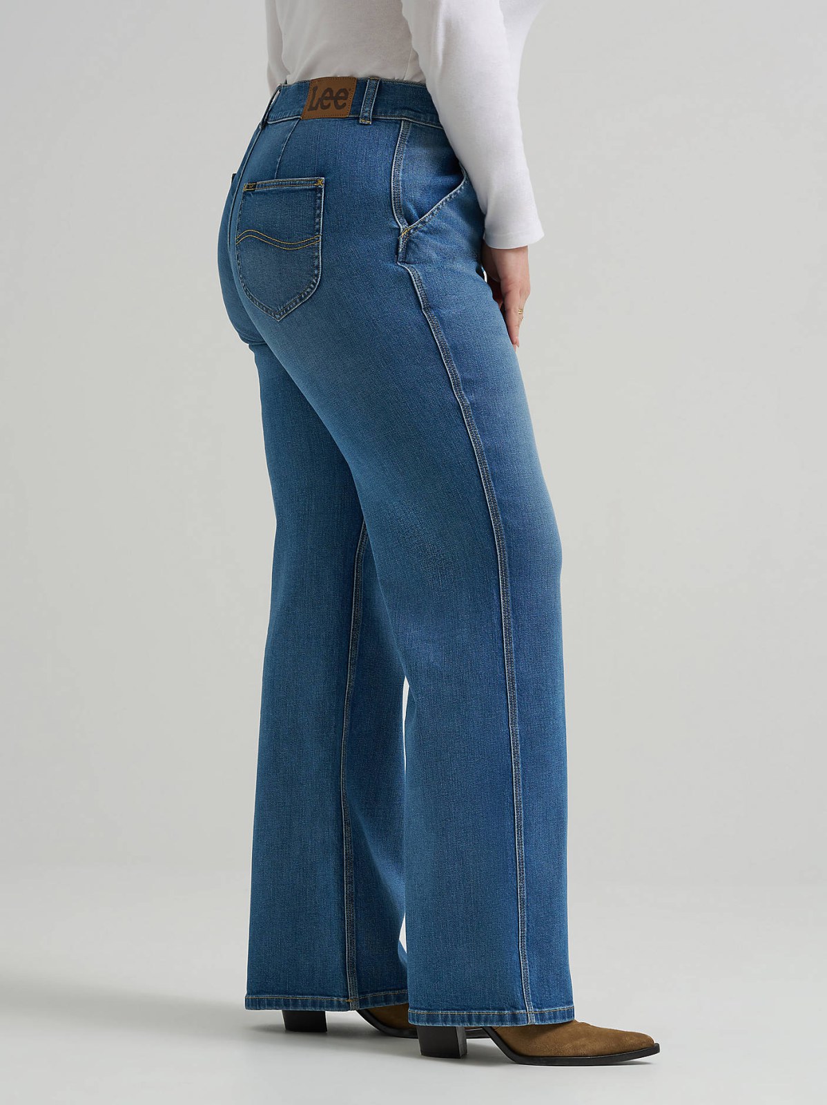 Women's Legendary High Rise A-Line Jean (Plus) - view 4