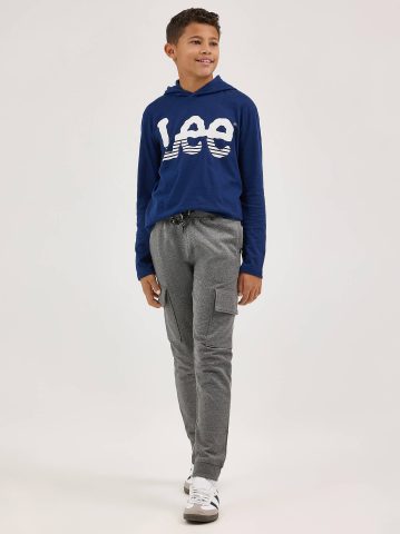 Boy's 2-Pack Fleece Cargo Jogger