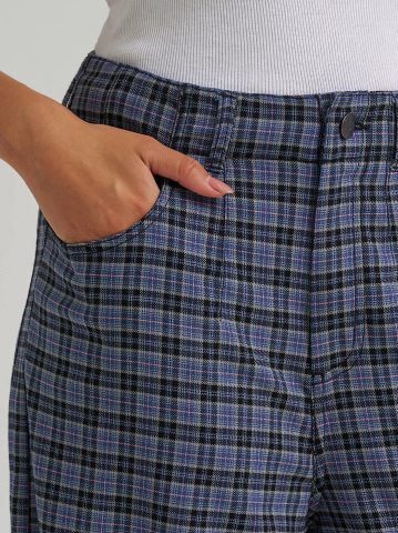 Women's High Rise Pleated Trouser Pant