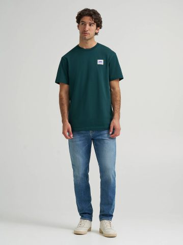 Men's Relaxed Fit Patch Logo Tee