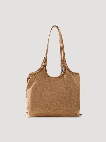 Women's Denim Canvas Tote Bag