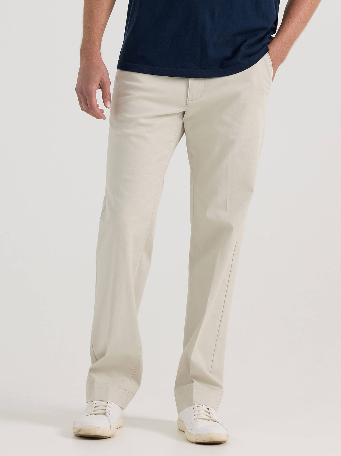 Men's Extreme Motion Flat Front Khaki Pant - view 2