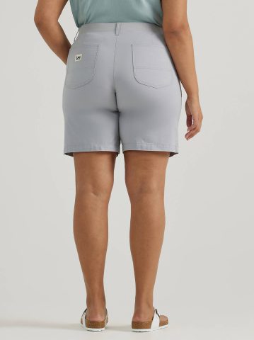 Women's Ultra Lux Comfort with Flex-To-Go Relaxed Fit Utility Bermuda (Plus)
