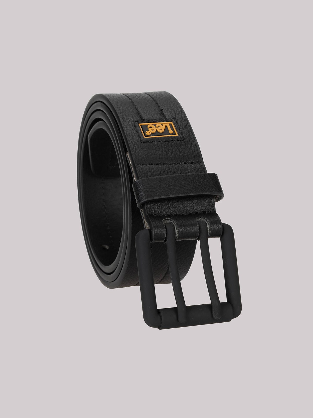 Men's Double Prong Square Buckle Belt - view 3