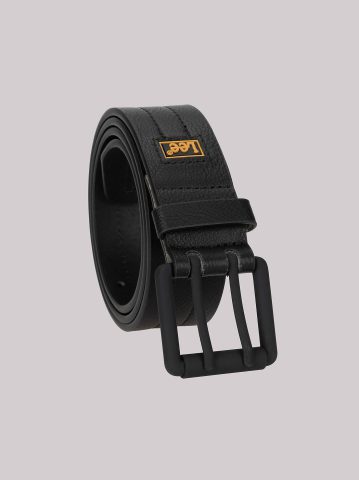 Men's Double Prong Square Buckle Belt