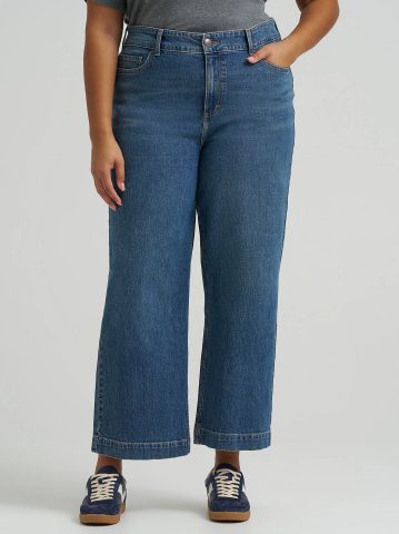 Women's Legendary Wide Leg Crop Jean (Plus)