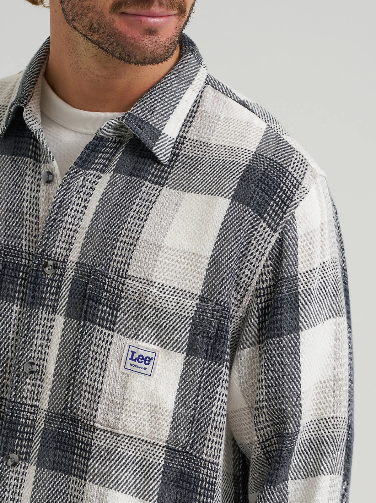 Men's Square Pocket Worker Shirt - view 4